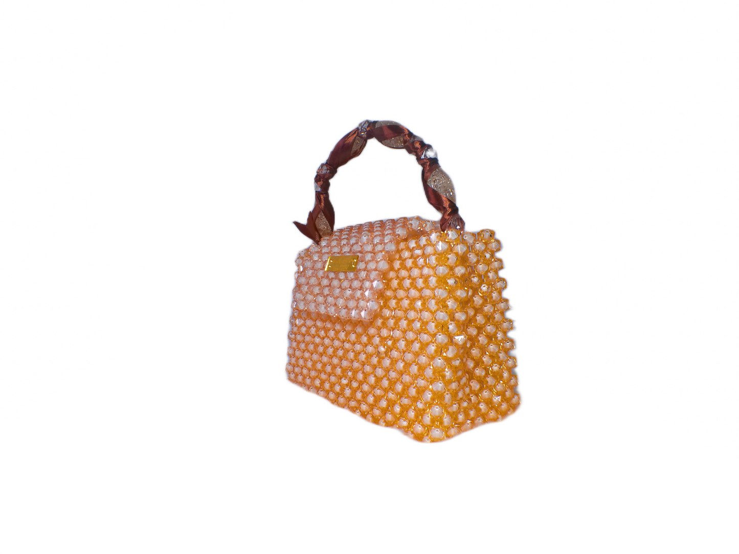 Rose Gold Pearl Bag – Unique Summer Tote