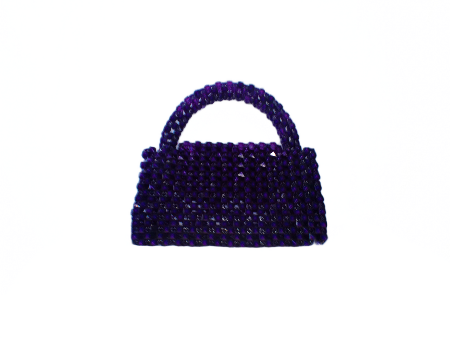 Velvet Night Beaded Handbag
